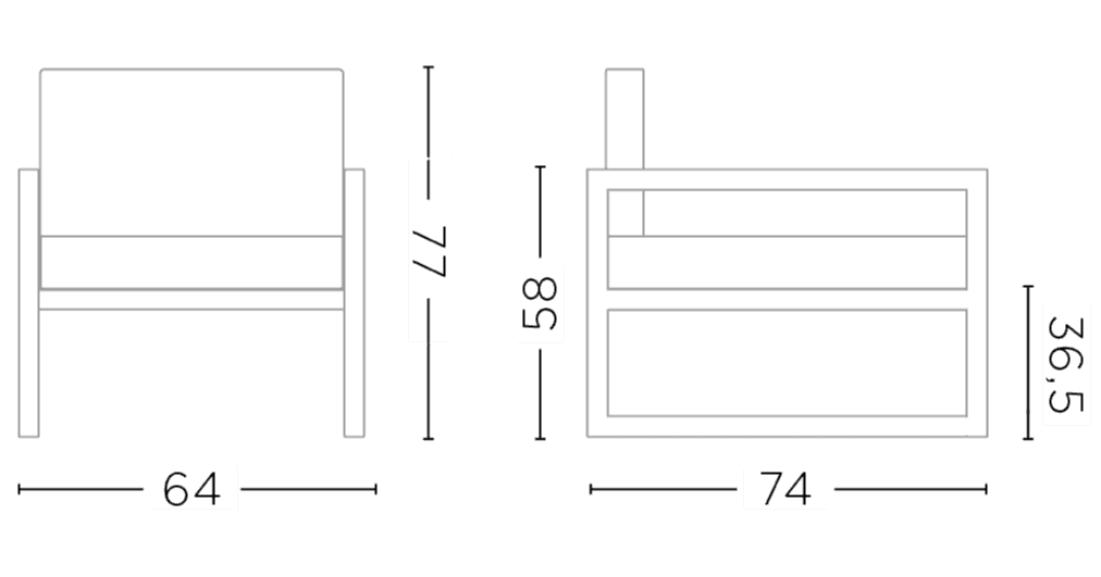 Easy Chair Sally Open Weave