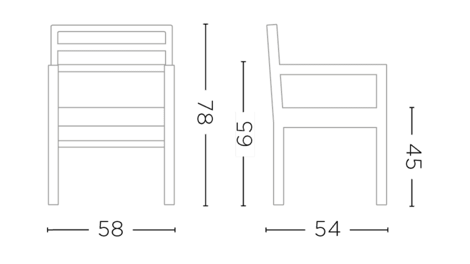 Stackable Armchair Jared