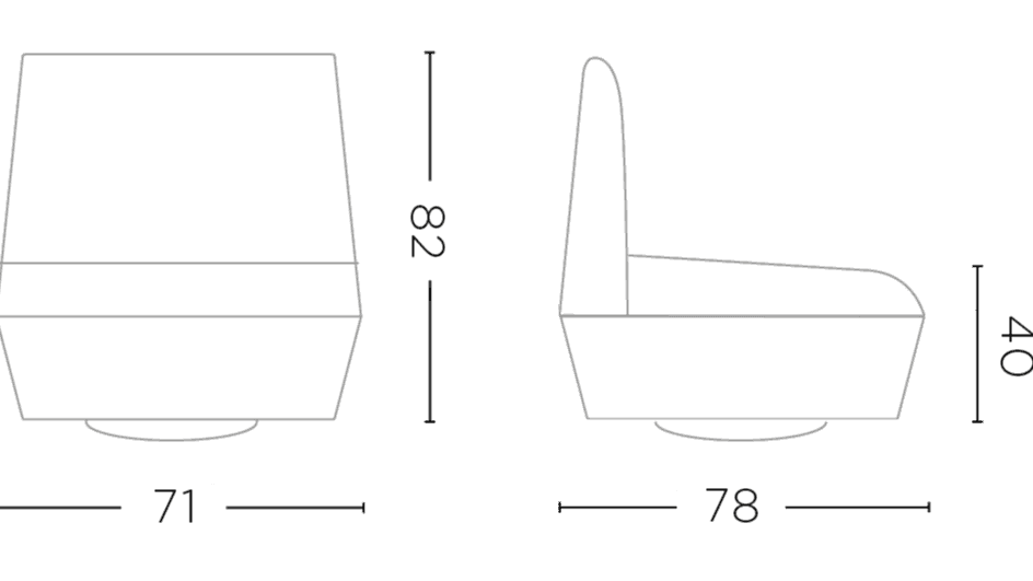 Club Jules With Swivel Upholstered