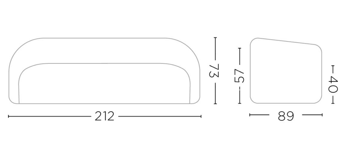 Sofa 3-Seater Damian