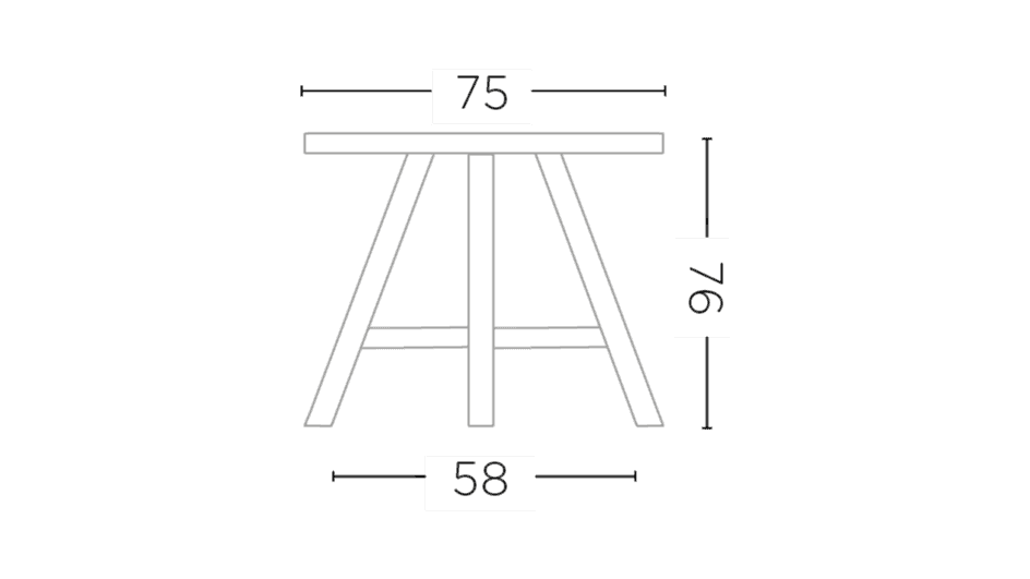 Bistro Round Table Faye