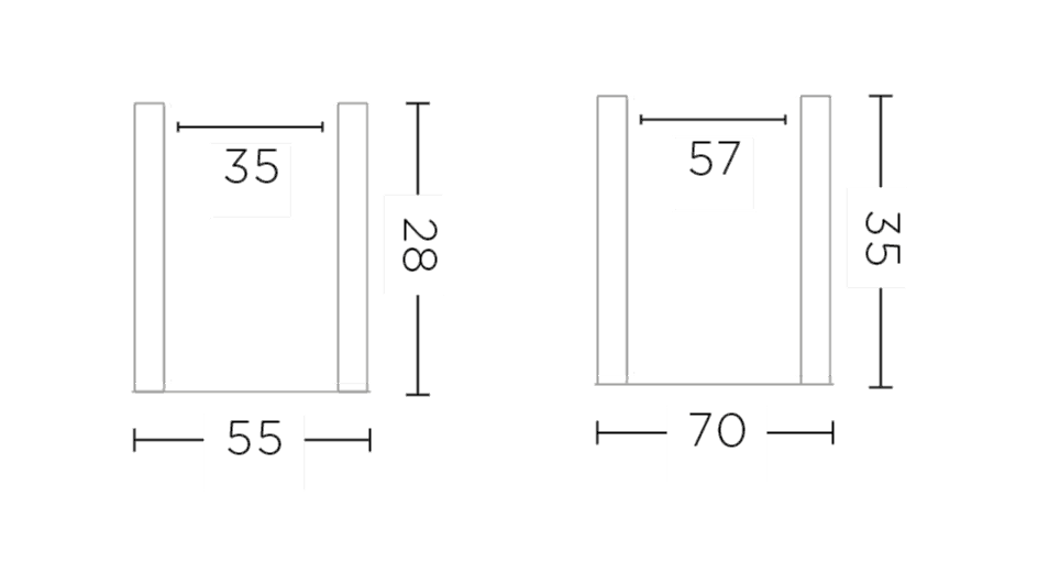 Basket Eric Low Set Of 2
