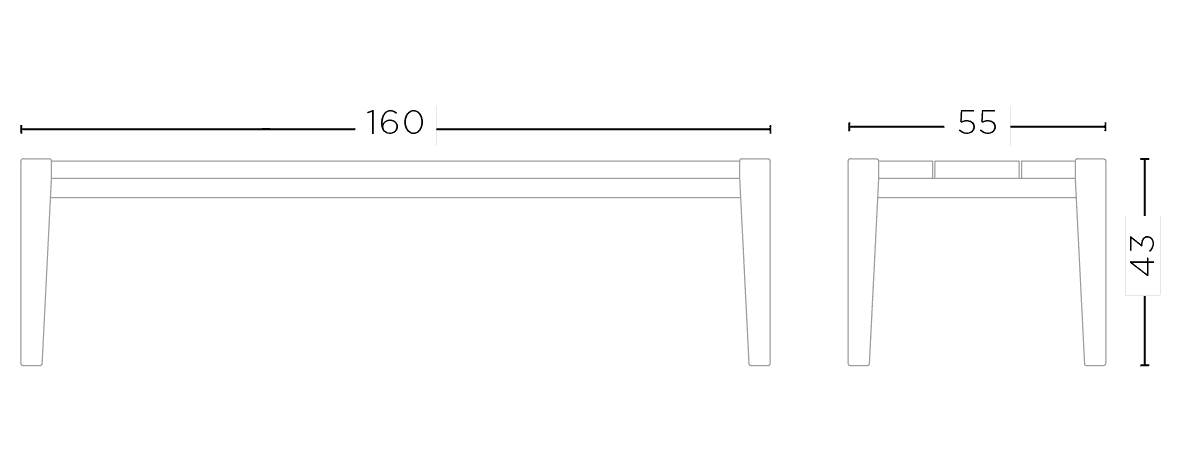 Rectangular Coffee Table Floor Large