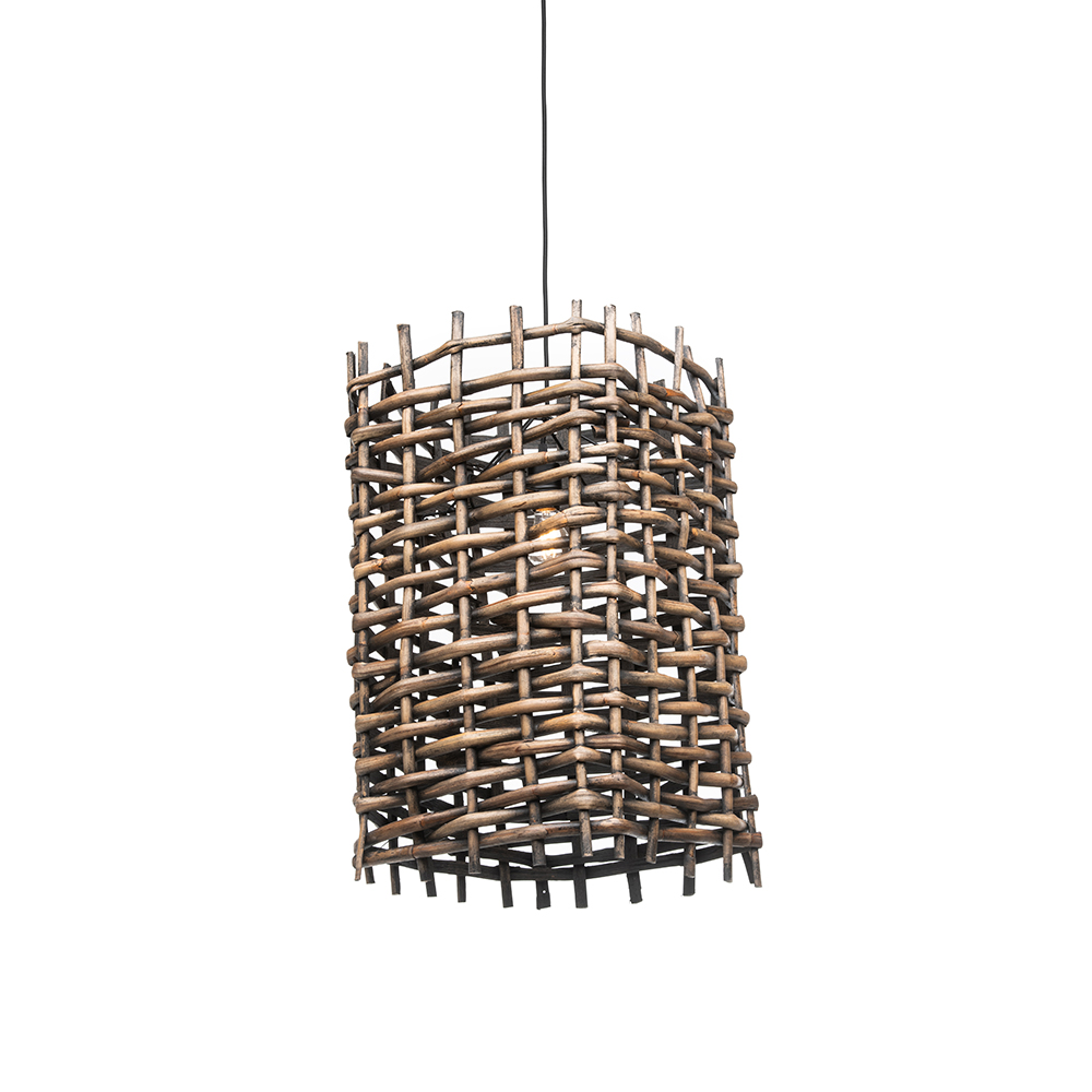 Gommaire-decoration-rattan-accessories-square_hanging_lamp_fitz-G529-CLR-ANT-Antwerp